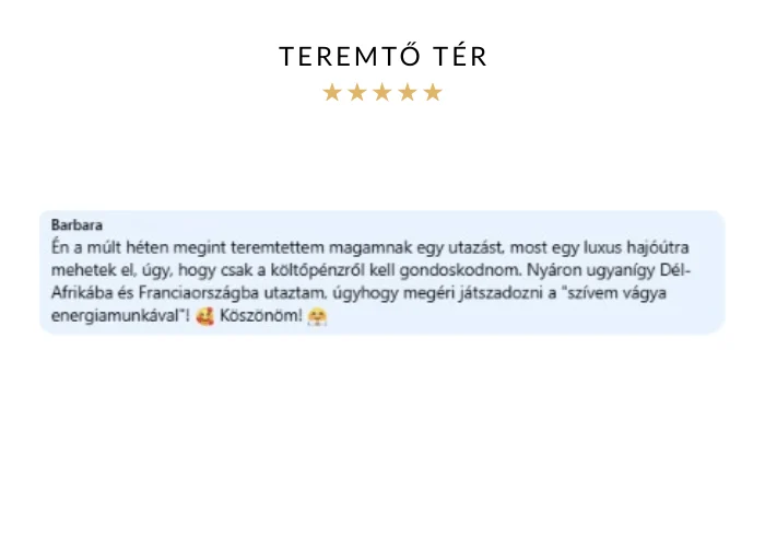 Ötcsillagos vélemény: Barbara a Teremtő Térről – „Megint teremtettem magamnak egy utazást”